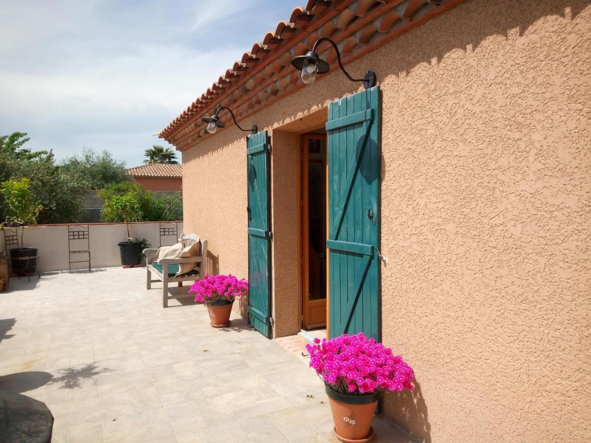 Olive View Villa Puissalicon Exterior foto