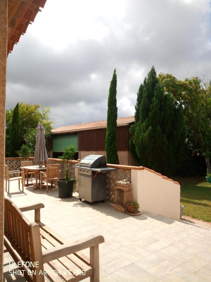 Olive View Villa Puissalicon Exterior foto