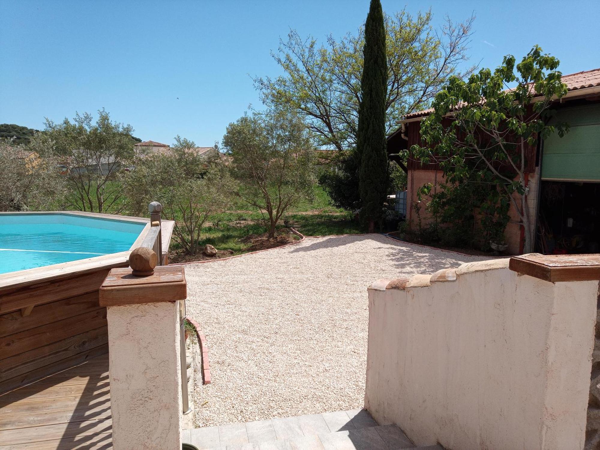 Olive View Villa Puissalicon Exterior foto